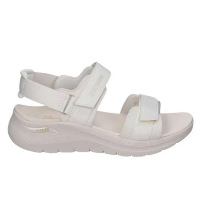 SKECHERS ARCH FIT 2.0 SANDALIAS  MUJER CASUAL BEIGE 119465OFWT