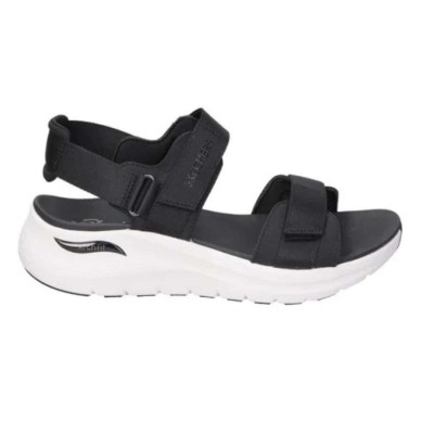 SKECHERS ARCH FIT 2.0 SANDALIAS  MUJER CASUAL NEGRA 119465BLK
