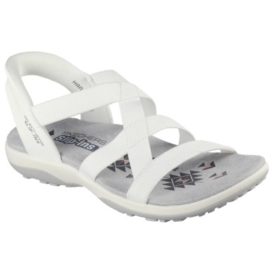 SANDALIA SKECHERS MUJER SLIP-INS 163460/WHT BLANCA