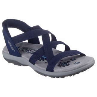 SANDALIA SKECHERS MUJER SLIP-INS 163460/NVY MARINO