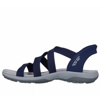 SANDALIA SKECHERS MUJER SLIP-INS 163460/NVY MARINO