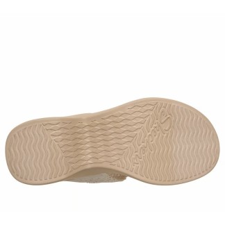 SKECHERS LUXE CALI SANDALIAS MUJER COMODAS BLANCAS 119413 OFWT