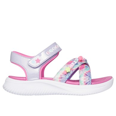 SKECHERS JUMPSTERS SANDAL SANDALIAS NIÑA COMODA ROSA 303045L LVMT