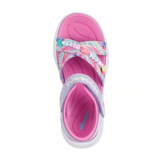 SKECHERS JUMPSTERS SANDAL SANDALIAS NIÑA COMODA ROSA 303045L LVMT