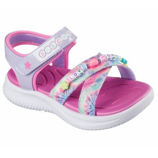 SKECHERS JUMPSTERS SANDAL SANDALIAS NIÑA COMODA ROSA 303045L LVMT