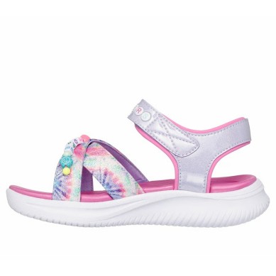 SKECHERS JUMPSTERS SANDAL SANDALIAS NIÑA COMODA ROSA 303045L LVMT