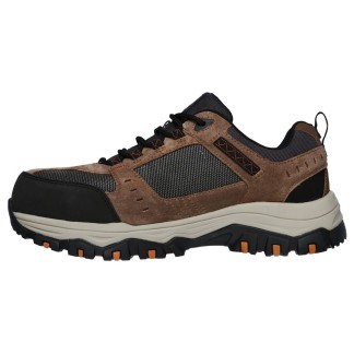 SKECHERS GREETAH ZAPATILLAS HOMBRE SEGURIDAD MARRÓN 77183EC BRBK