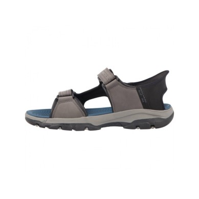 SKECHERS TRESMEN SLIP-INS SANDALIAS HOMBRE SIN MANOS GRIS 205289 CHAR