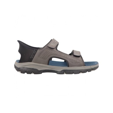 SKECHERS TRESMEN SLIP-INS SANDALIAS HOMBRE SIN MANOS GRIS 205289 CHAR