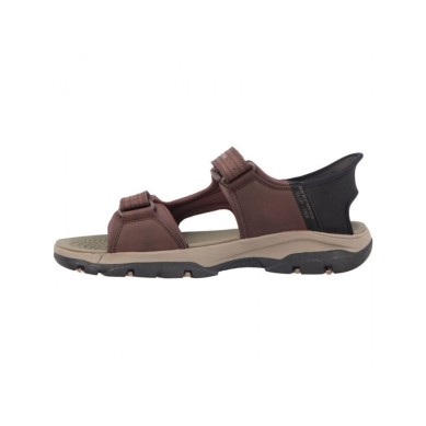SKECHERS SLIP-INS TRESMEN SANDALIAS HOMBRE SIN MANOS MARRÓN 205289 CHOC
