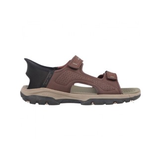 SKECHERS SLIP-INS TRESMEN SANDALIAS HOMBRE SIN MANOS MARRÓN 205289 CHOC