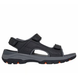 SKECHERS TRESMEN SANDALIAS HOMBRE  COMODAS NEGRA 204105BLK