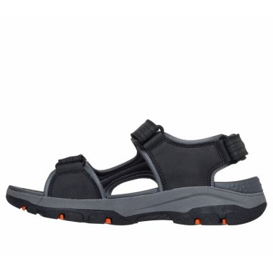 SKECHERS TRESMEN SANDALIAS HOMBRE  COMODAS NEGRA 204105BLK