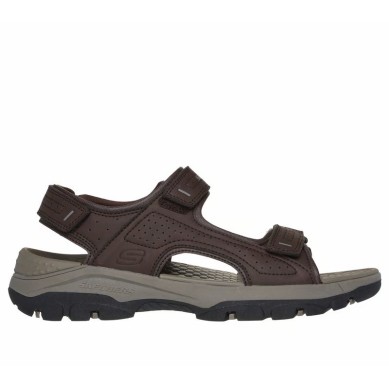 SKECHERS TRESMEN SANDALIAS HOMBRE COMODAS MARRÓN 204105CHOC