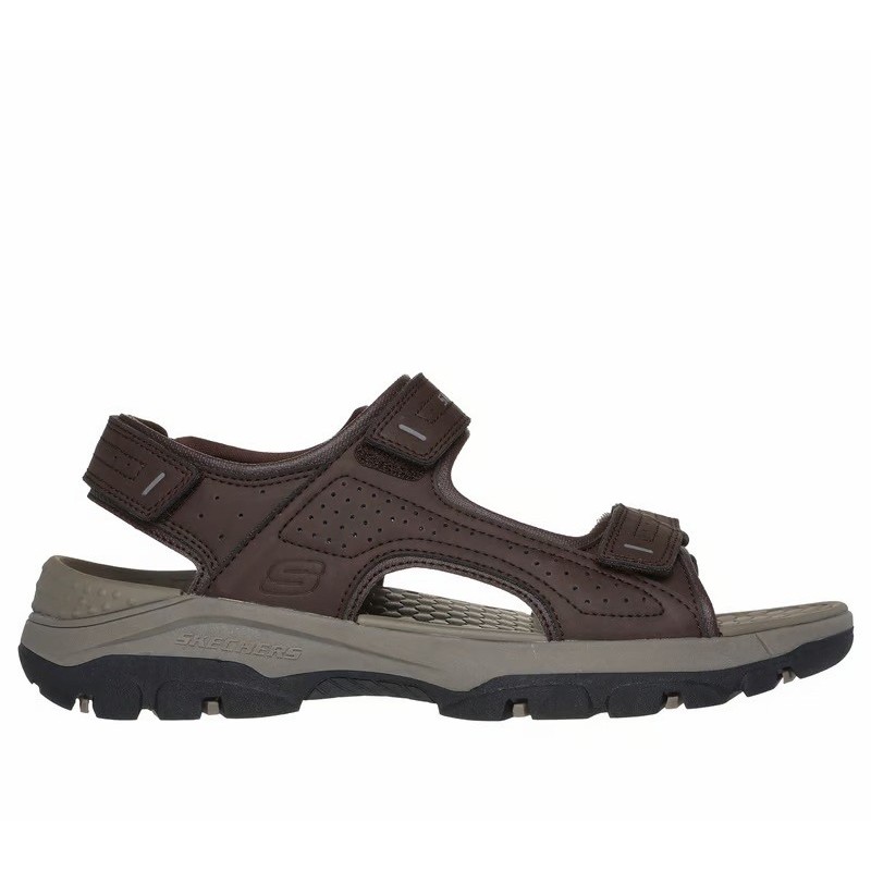SKECHERS TRESMEN SANDALIAS HOMBRE COMODAS MARRÓN 204105CHOC