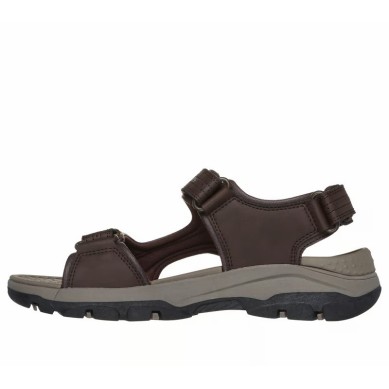 SKECHERS TRESMEN SANDALIAS HOMBRE COMODAS MARRÓN 204105CHOC