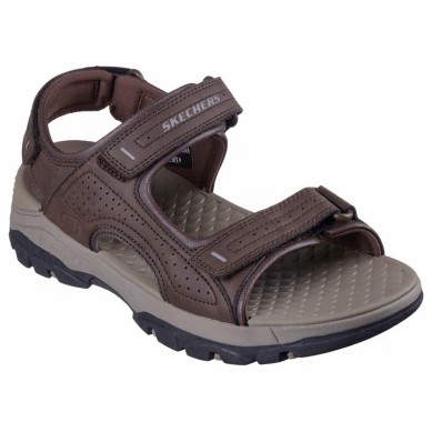 SKECHERS TRESMEN SANDALIAS HOMBRE COMODAS MARRÓN 204105CHOC