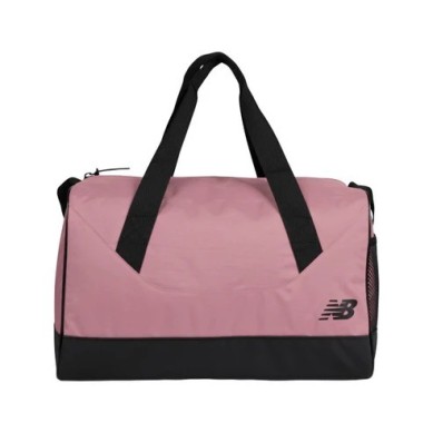 Bolsa de Deporte New Balance  Essential Small Duffel Negra Y Rosa LAB53516_PTF