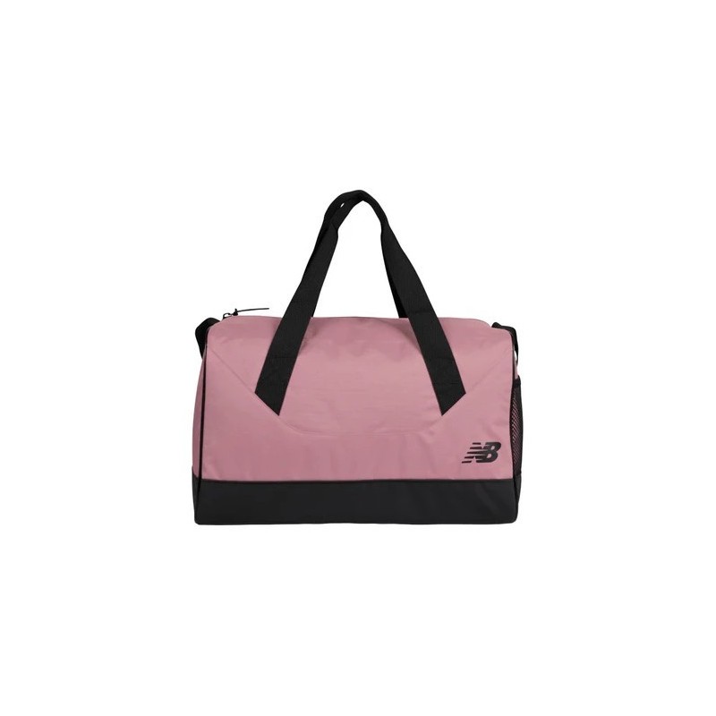 Bolsa de Deporte New Balance  Essential Small Duffel Negra Y Rosa LAB53516_PTF
