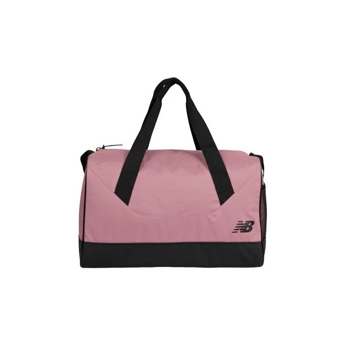 Bolsa de Deporte New Balance  Essential Small Duffel Negra Y Rosa LAB53516_PTF