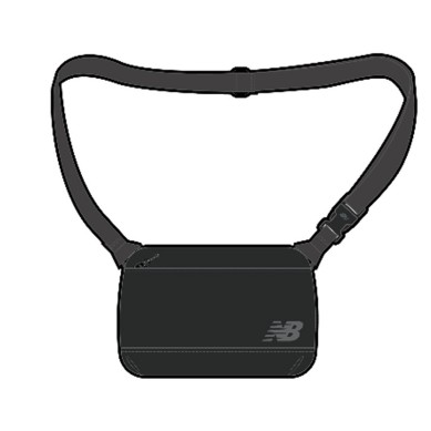 Bolsa Bandolera New Balance  Essential Sling Bag Negra LAB53514_BK