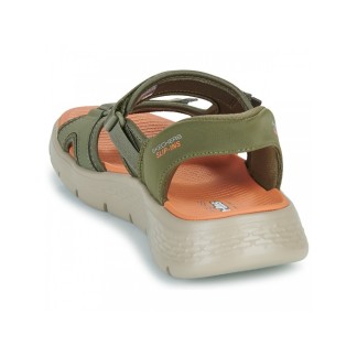 SANDALIAS SKECHERS SLIP-INS HOMBRE GO WALK FLEX-NO MANOS 229210/OLV VERDE