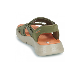 SANDALIAS SKECHERS SLIP-INS HOMBRE GO WALK FLEX-NO MANOS 229210/OLV VERDE