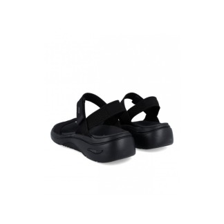 SKECHERS ARCH FIT SANDALIAS MUJER CASUAL GO WALK NEGRA 140874/BBK