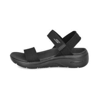 SKECHERS ARCH FIT SANDALIAS MUJER CASUAL GO WALK NEGRA 140874/BBK