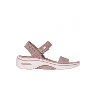 SKECHERS ARCH FIT SANDALIAS MUJER CASUAL GO WALK  ROSA 140874/MVE