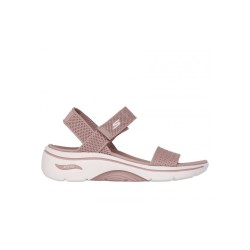 SKECHERS ARCH FIT SANDALIAS MUJER CASUAL GO WALK  ROSA 140874/MVE