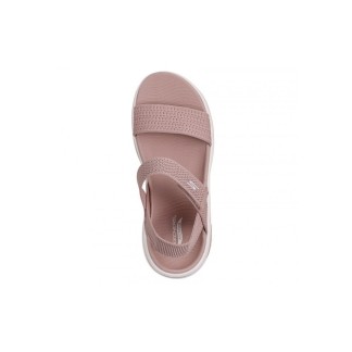 SKECHERS ARCH FIT SANDALIAS MUJER CASUAL GO WALK  ROSA 140874/MVE