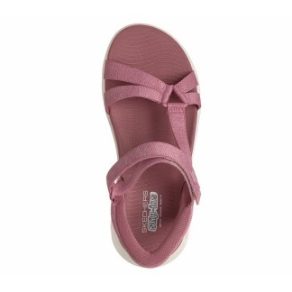 SKECHERS GO WALK FLEX SANDALIA MUJER ROSA SLIP-INS 141481/MVE