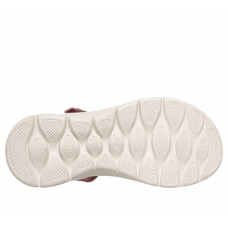 SKECHERS GO WALK FLEX SANDALIA MUJER ROSA SLIP-INS 141481/MVE