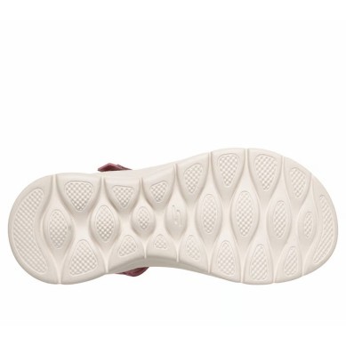 SKECHERS GO WALK FLEX SANDALIA MUJER ROSA SLIP-INS 141481/MVE