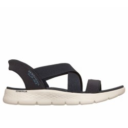 SKECHERS GO WALK FLEX SANDALIA MUJER AZUL MARINO SLIP-INS 141489/NVY