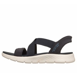 SKECHERS GO WALK FLEX SANDALIA MUJER AZUL MARINO SLIP-INS 141489/NVY