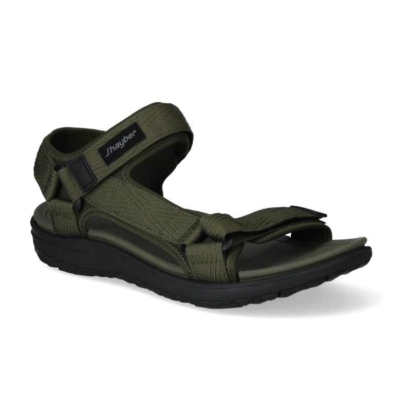 JHAYBER SAIL KAKI SANDALIAS HOMBRE  CONFORT VERDE ZA51389 66