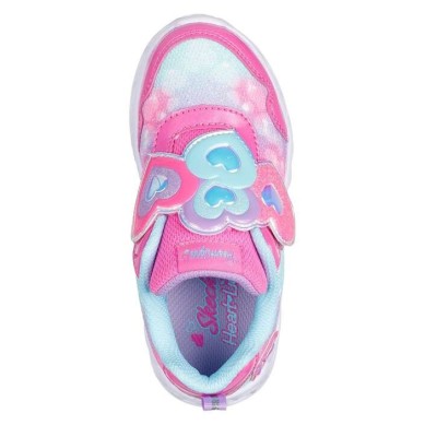 SKECHERS LOVIN REFLECTION ZAPATILLA LUCES NIÑA ROSA 302693N/PKTQ