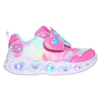 SKECHERS LOVIN REFLECTION ZAPATILLA LUCES NIÑA ROSA 302693N/PKTQ