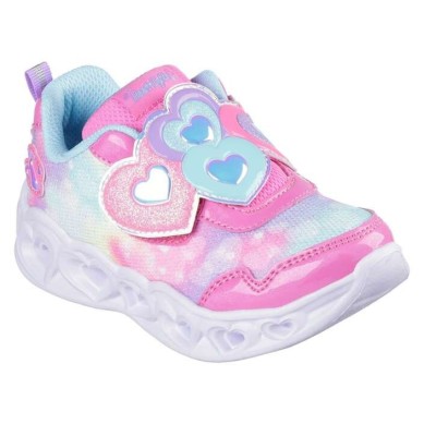 SKECHERS LOVIN REFLECTION ZAPATILLA LUCES NIÑA ROSA 302693N/PKTQ