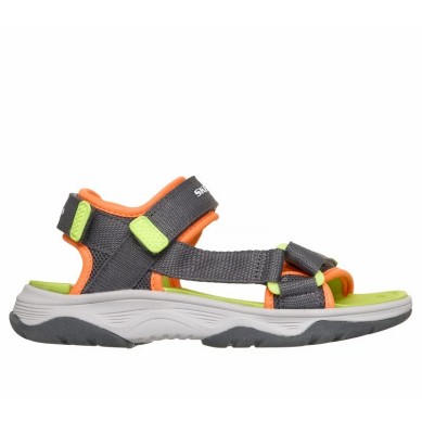 SKECHERS MICROSPEC SANDALIAS NIÑO COMODA GRIS 407013L CCOR