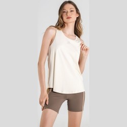 DITCHIL TANK TOP ENERGY CAMISETA TIRANTES MUJER BEIGE TT1015 110