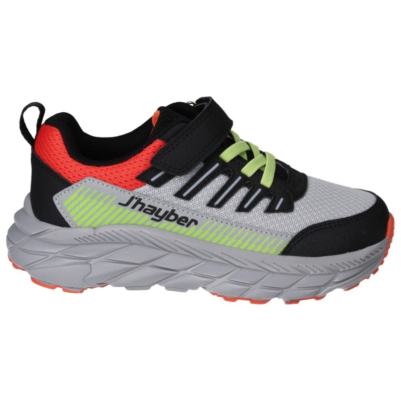 JHAYBER RIO 100 ZAPATILLAS  NIÑO TRAIL GRIS ZN450992