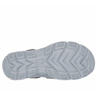 SKECHERS DUAL SANDALIAS NIÑO CERRADAS GRIS 407015L BKRD