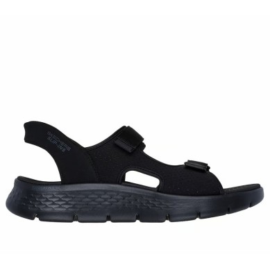 SANDALIAS SKECHERS SLIP-INS HOMBRE GO WALK FLEX-NO MANOS 229210/BKLM NEGRA