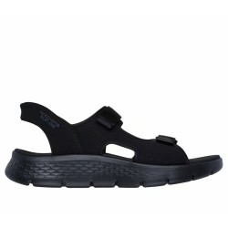SANDALIAS SKECHERS SLIP-INS HOMBRE GO WALK FLEX-NO MANOS 229210/BKLM NEGRA
