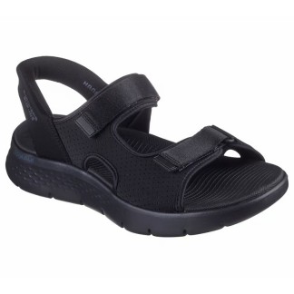 SANDALIAS SKECHERS SLIP-INS HOMBRE GO WALK FLEX-NO MANOS 229210/BKLM NEGRA