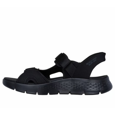 SANDALIAS SKECHERS SLIP-INS HOMBRE GO WALK FLEX-NO MANOS 229210/BKLM NEGRA