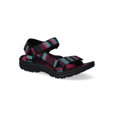 JHAYBER SIERRA SANDALIAS NIÑO CONFORT NEGRA Y ROSA ZN51394